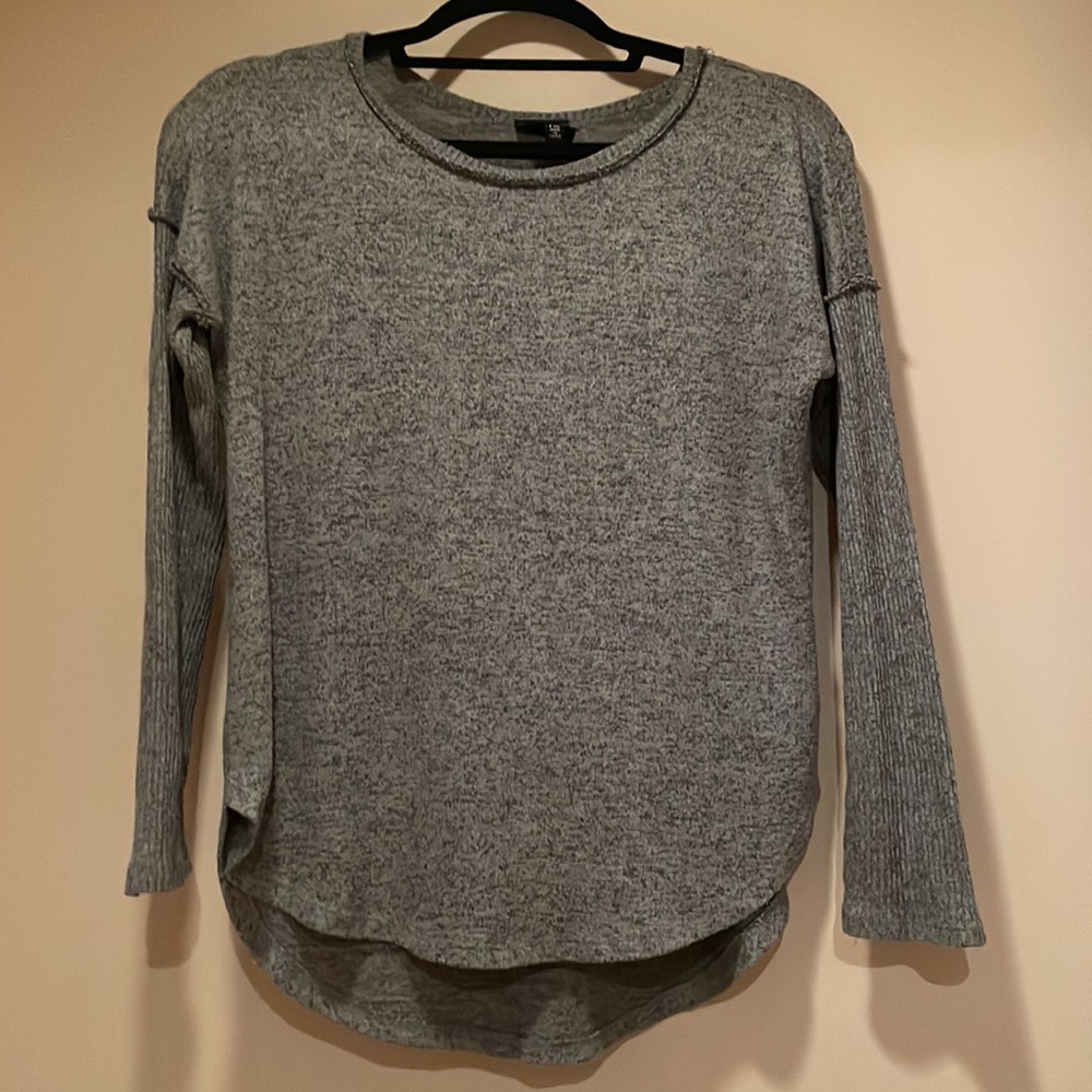 Bobeau women’s Petite XS grey sweater